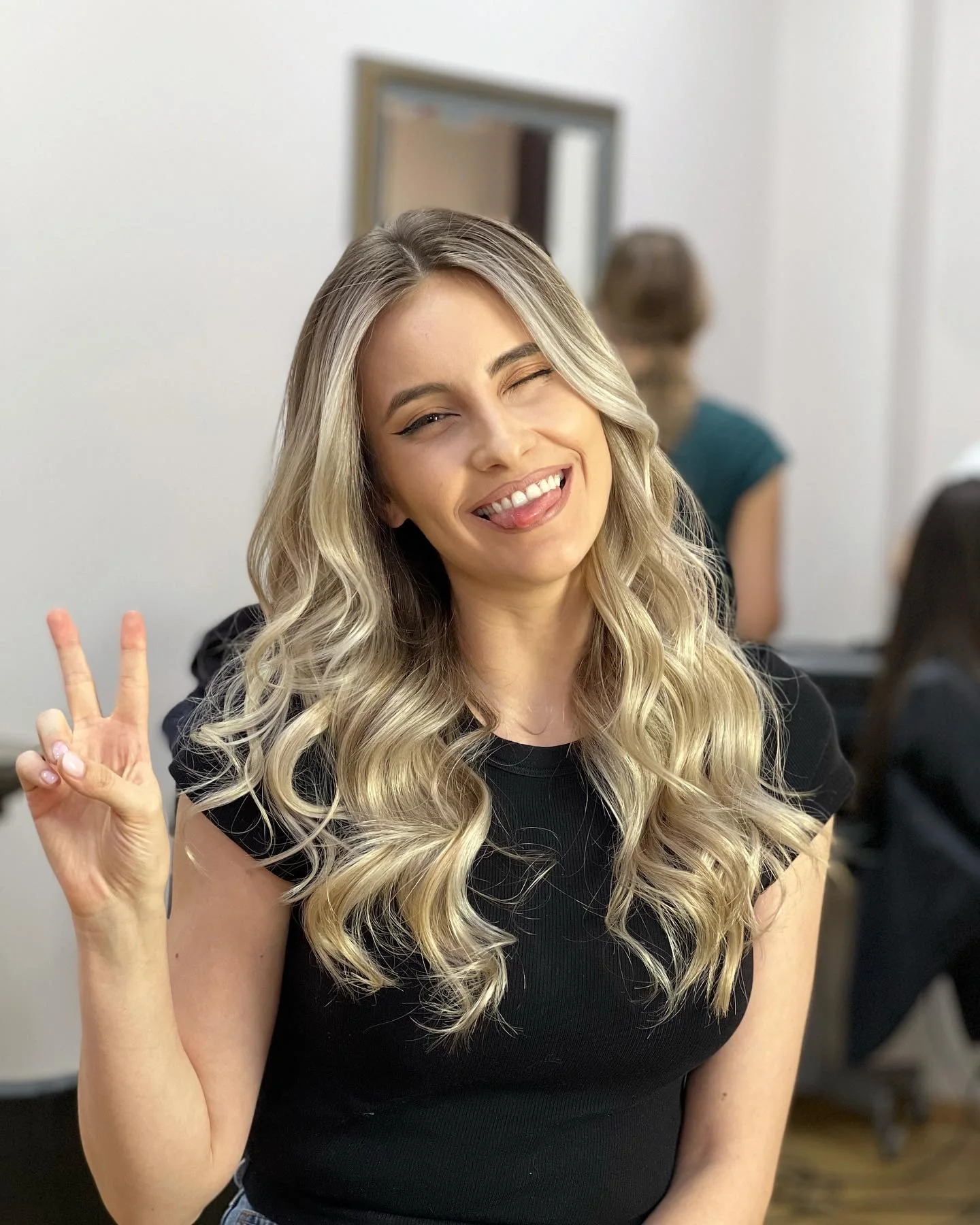 Client Hairmony Salon după balayage